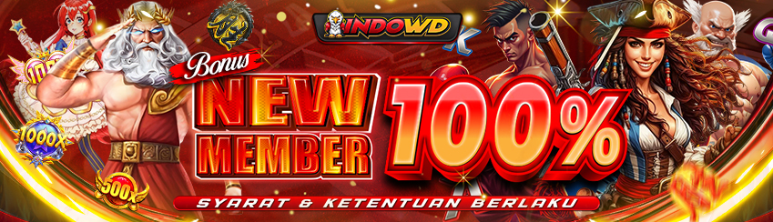 BONUS NEW MEMBER 100%